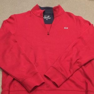 Vineyard Vines 1/4 zip pullover long sleeve top
